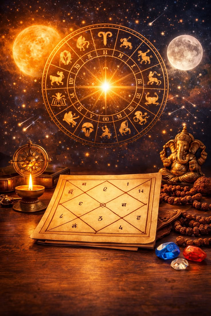 Kundali analysis and Vedic birth chart